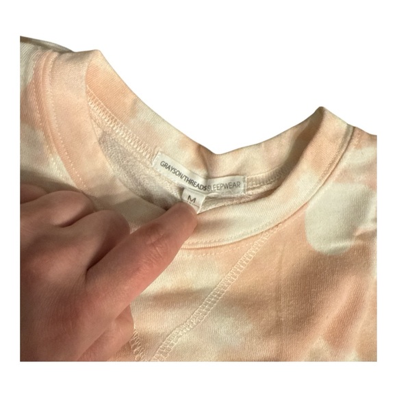 Grayson Threads Blush Tie-Dye Pajama Set - Picture 4 of 4